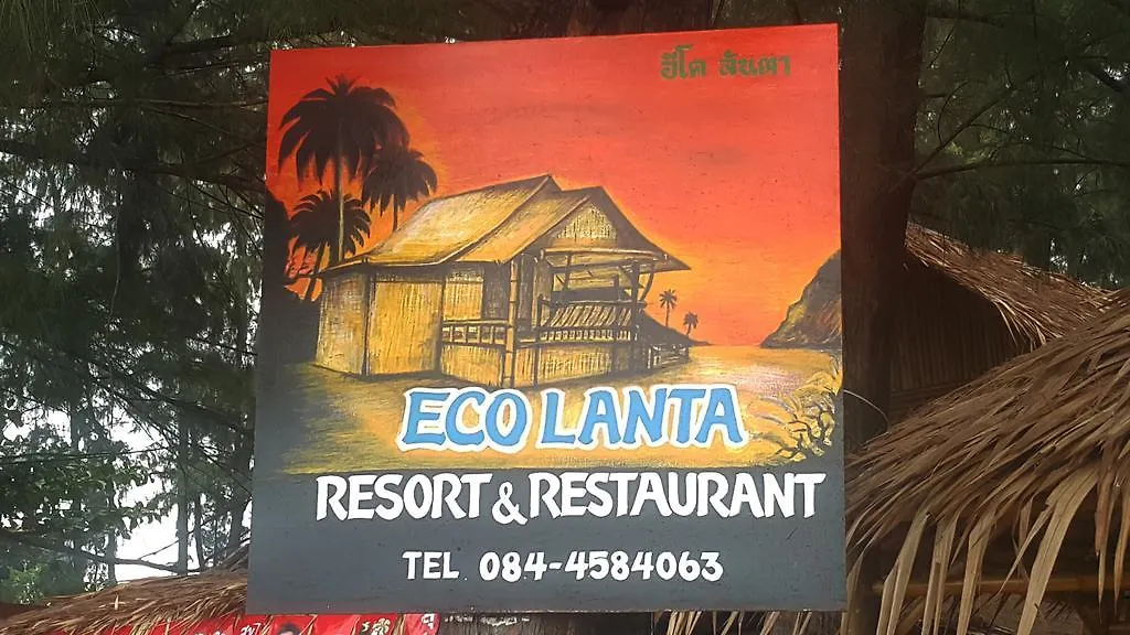 Eco Lanta Hideaway Beach Resort Ko Lanta Thailand